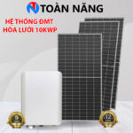 Hệ thống điện mặt trời bám tải 10kwp 3Pha