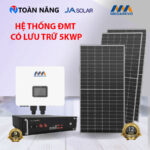 Hệ thống điện mặt trời lưu trữ 5kWp